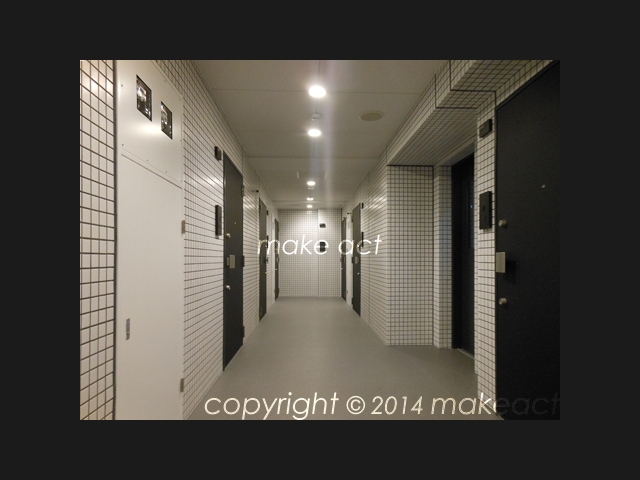 ■メインステージ三田アーバンスクエアの各階廊下