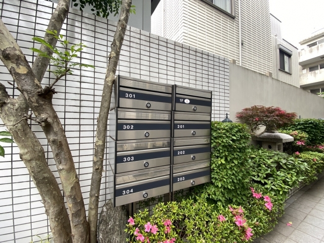 ■アーデン三田のメールボックス