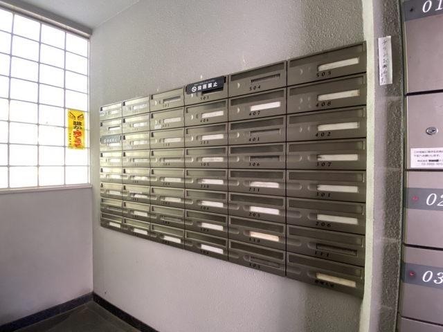 ■ミルーム乃木坂のメールボックス
