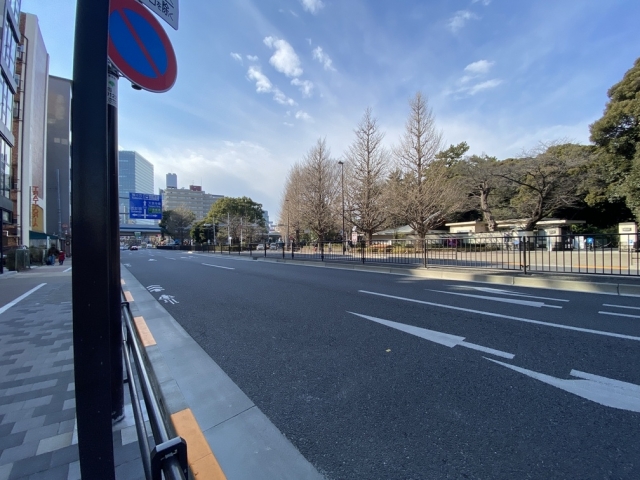 ■コンシェリア白金台TOKYO PLATINUMの前面道路_1