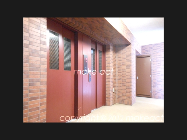 ■グランド・ガーラ西麻布の各階エレベーター